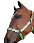 Hilason 1 Inch Fully Adjustable Halter US Flag Polyester