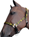 Hilason 1 Inch Fully Adjustable Halter US Flag Polyester