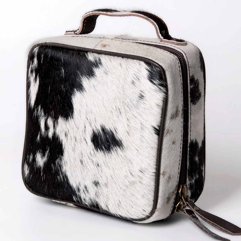 American Darling Hand Tooled Hair On Genuine Leather Women Bag Western Handbag Purse