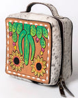 American Darling Hand Tooled Hair On Genuine Leather Women Bag Western Handbag Purse