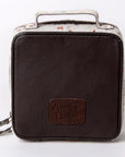 American Darling Jewelry Case Hair-On Genuine Leather Women Bag Western Handbag Purse