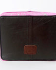 American Darling ADBGA315B Jewelry Case Hair-On Genuine Leather Women Bag Western Handbag Purse