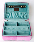 American Darling ADBGA315B Jewelry Case Hair-On Genuine Leather Women Bag Western Handbag Purse