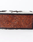 American Darling Jewelry Case Hair-On Genuine Leather Women Bag Western Handbag Purse