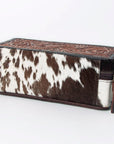 American Darling Jewelry Case Hair-On Genuine Leather Women Bag Western Handbag Purse