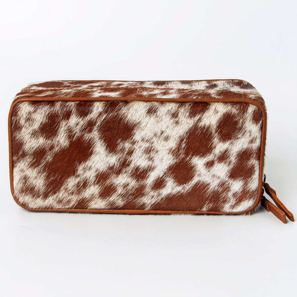 American Darling Jewelry Case Hair-On Genuine Leather Women Bag Western Handbag Purse