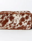 American Darling Jewelry Case Hair-On Genuine Leather Women Bag Western Handbag Purse