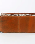 American Darling Jewelry Case Hair-On Genuine Leather Women Bag Western Handbag Purse