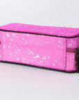 American Darling Jewelry Case Hair-On Genuine Leather Women Bag Western Handbag Purse