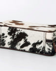 American Darling Jewelry Case Hair-On Genuine Leather Women Bag Western Handbag Purse