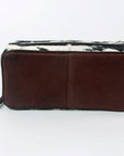 American Darling Jewelry Case Hair-On Genuine Leather Women Bag Western Handbag Purse