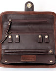 American Darling Jewelry Case Hand Tooled Saddle Blanket Genuine Leather Women Bag Western Handbag Purse