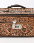 American Darling Hand Tooled Hair On Genuine Leather Women Bag Western Handbag Purse