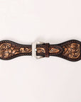 American Darling Beautifully Hand Tooled Genuine American Leather I watch Strap Men and Women Unisex