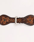American Darling Beautifully Hand Tooled Genuine American Leather I watch Strap Men and Women Unisex