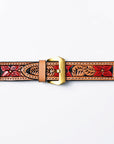 American Darling Beautifully Hand Tooled Genuine American Leather I watch Strap Men and Women Unisex