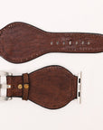 American Darling Beautifully Hand Tooled Genuine American Leather I watch Strap Men and Women Unisex