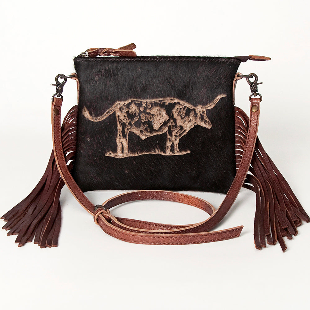 American Darling Small Crossbody Saddle Blanket Genuine Leather women bag western handbag purse