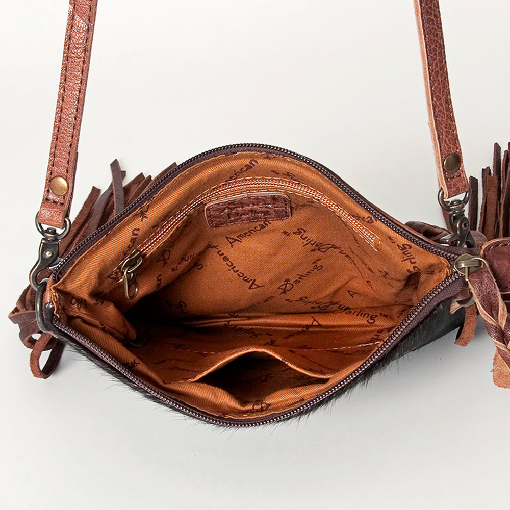 American Darling Small Crossbody Saddle Blanket Genuine Leather women bag western handbag purse
