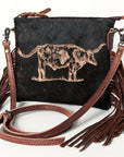 American Darling Small Crossbody Saddle Blanket Genuine Leather women bag western handbag purse