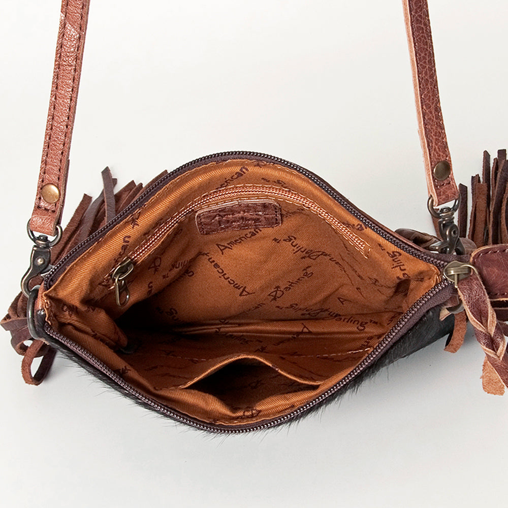 American Darling Small Crossbody Saddle Blanket Genuine Leather women bag western handbag purse