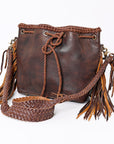 American Darling ADBGM327 Crossbody Genuine Leather Women Bag Western Handbag Purse