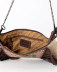 American Darling Cross Body I Hand Tooled Hair-On Genuine Leather Women Bag Western Handbag Purse
