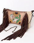 American Darling Cross Body I Hand Tooled Hair-On Genuine Leather Women Bag Western Handbag Purse