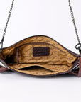 American Darling Cross Body I Hand Tooled Hair-On Genuine Leather Women Bag Western Handbag Purse