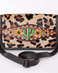 American Darling Cross Body I Hand Tooled Hair-On Genuine Leather Women Bag Western Handbag Purse