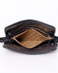 American Darling Cross Body I Hand Tooled Hair-On Genuine Leather Women Bag Western Handbag Purse