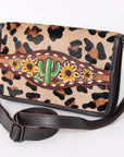 American Darling Cross Body I Hand Tooled Hair-On Genuine Leather Women Bag Western Handbag Purse