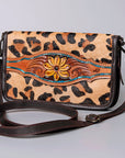 American Darling Cross Body I Hand Tooled Hair-On Genuine Leather Women Bag Western Handbag Purse