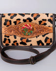 American Darling Cross Body I Hand Tooled Hair-On Genuine Leather Women Bag Western Handbag Purse