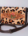 American Darling Cross Body I Hand Tooled Hair-On Genuine Leather Women Bag Western Handbag Purse