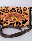 American Darling Cross Body I Hand Tooled Hair-On Genuine Leather Women Bag Western Handbag Purse