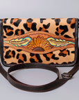 American Darling Cross Body I Hand Tooled Hair-On Genuine Leather Women Bag Western Handbag Purse