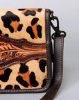 American Darling Cross Body I Hand Tooled Hair-On Genuine Leather Women Bag Western Handbag Purse