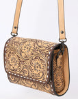 American Darling Hand Tooled Genuine Leather Women Bag Western Handbag Purse