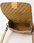 American Darling Hand Tooled Genuine Leather Women Bag Western Handbag Purse