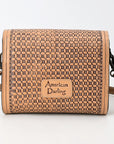 American Darling Hand Tooled Genuine Leather Women Bag Western Handbag Purse