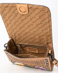 American Darling Hand Tooled Genuine Leather Women Bag Western Handbag Purse