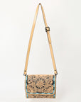 American Darling Hand Tooled Genuine Leather Women Bag Western Handbag Purse