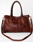 American Darling Tote Genuine Leather Women Bag Western Handbag Purse
