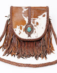 American Darling Messenger Genuine Leather Women Bag Western Handbag Purse