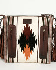 American Darling ADBGZ667 Signature Crossbody Hand Tooled Saddle Blanket Genuine Leather Women Bag Western Handbag Purse
