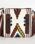 American Darling ADBGZ685 Signature Crossbody Hand Tooled Saddle Blanket Genuine Leather Women Bag Western Handbag Purse