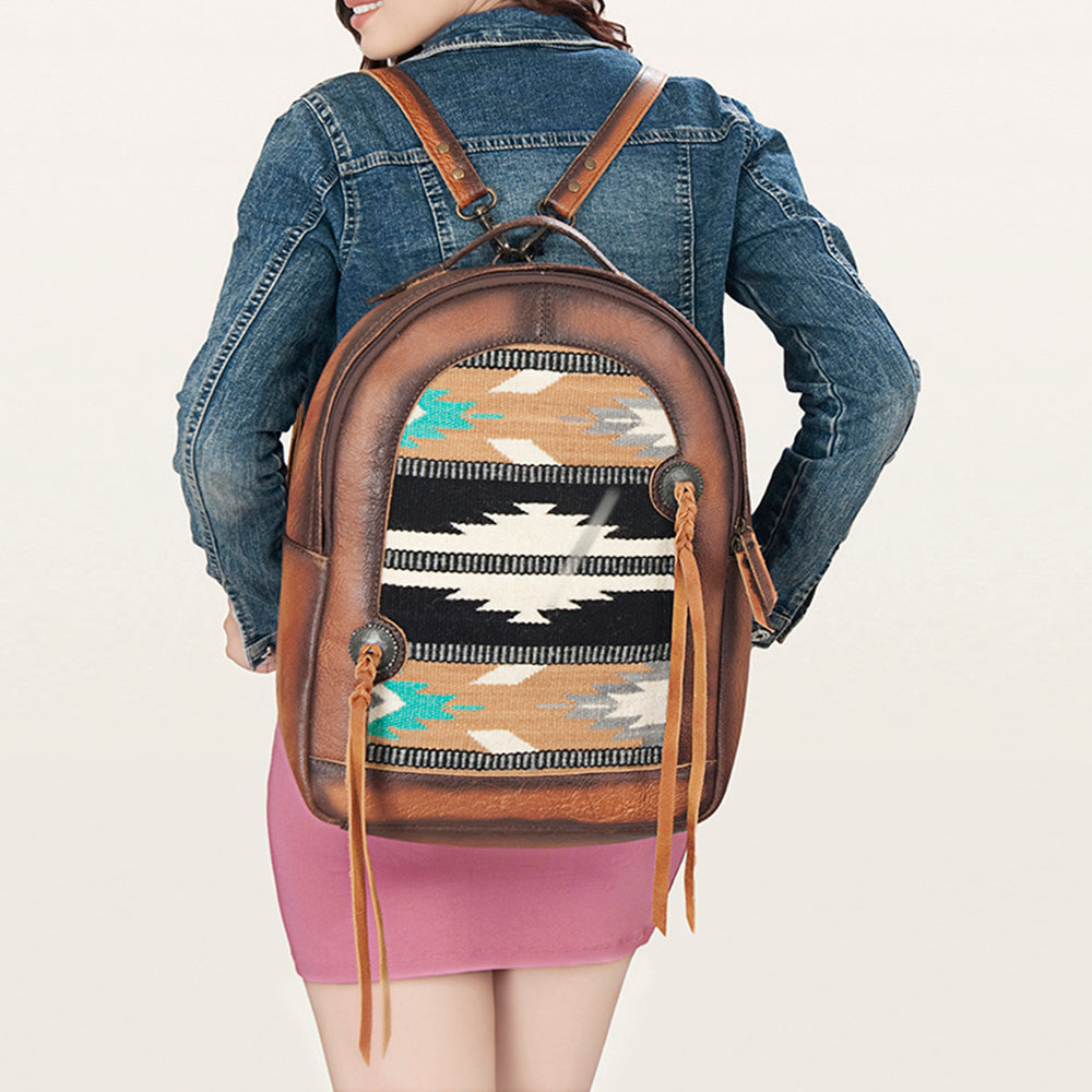 ADBG1029B American Darling Backpack Hair-On Genuine Leather women bag western handbag purse
