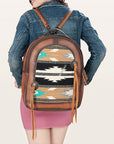 ADBG1029B American Darling Backpack Hair-On Genuine Leather women bag western handbag purse