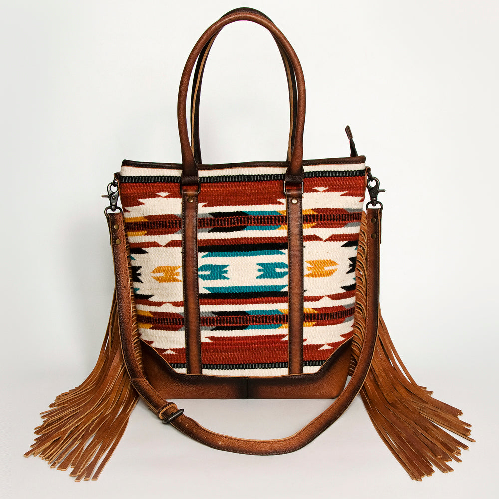 American Darling ADBG1030B Tote Hair-On Genuine Leather women bag western handbag purse